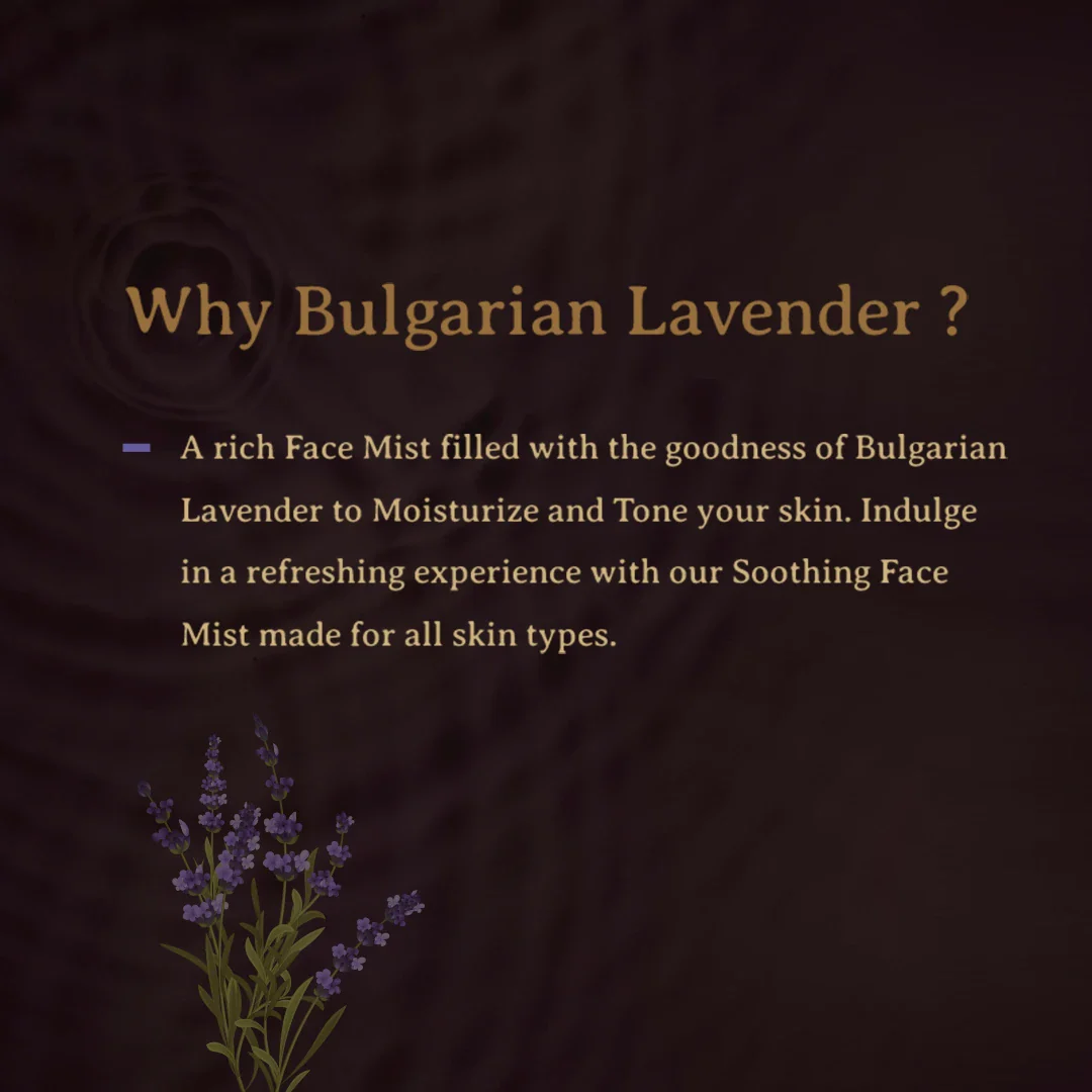 Floral Face Mist Bulgarian Lavender - Image 2
