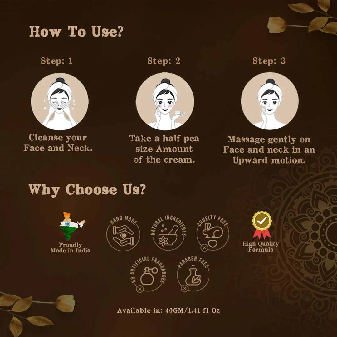 Kesar Chandan Anti-Aging Night Cream - Image 6